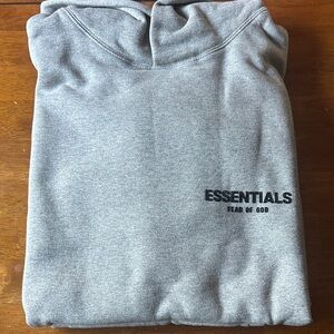 Fear of God Essentials Heather Gray Sweatshirt
